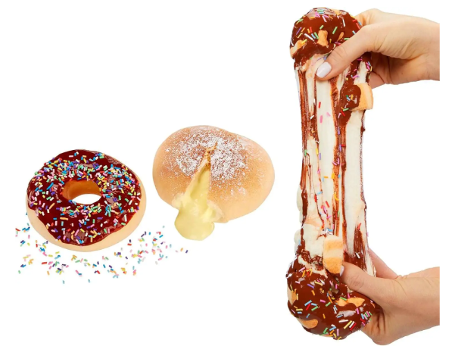 SlimeLife - Chocolate-Iced and Cream-Filled Donuts Slime Playset