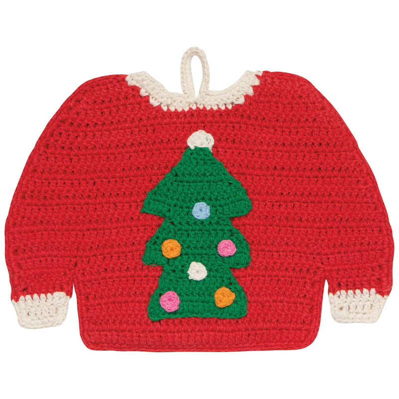 Danica Jubilee - Merry Knitmas Crochet Trivet