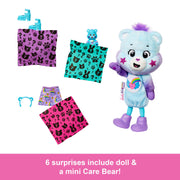 Barbie - Cutie Reveal Care Bears Chelsea Doll (Single Random Pick) - Product detail or play view 3