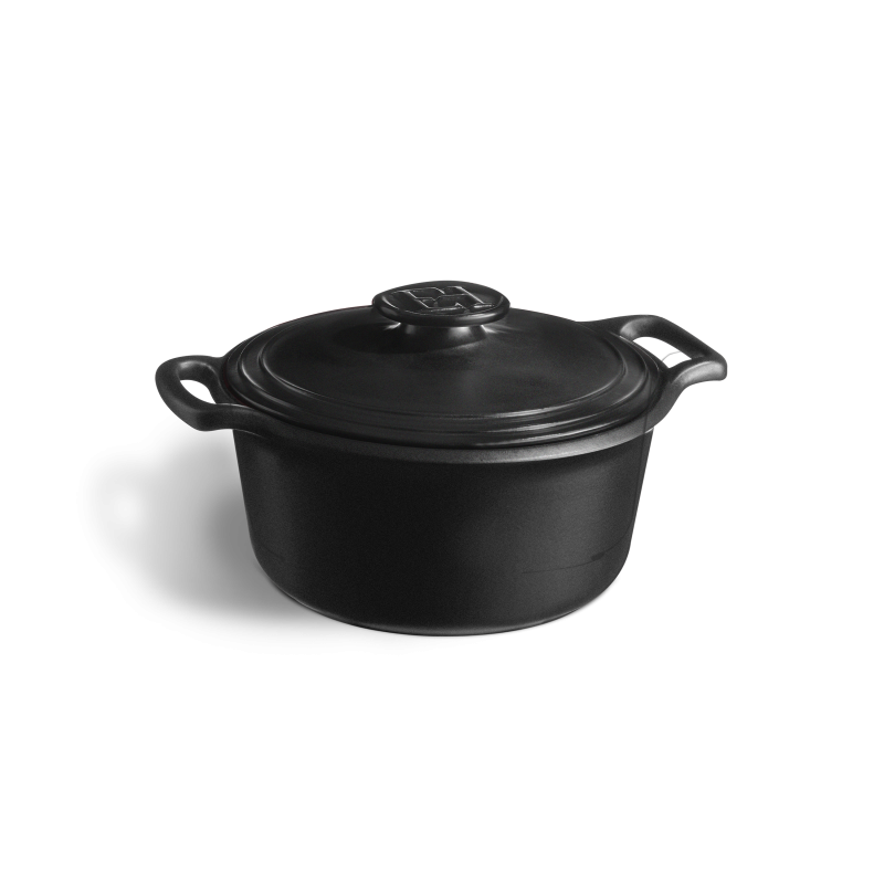 Emile Henry Sublime+ Round Casserole 3L Ardoise