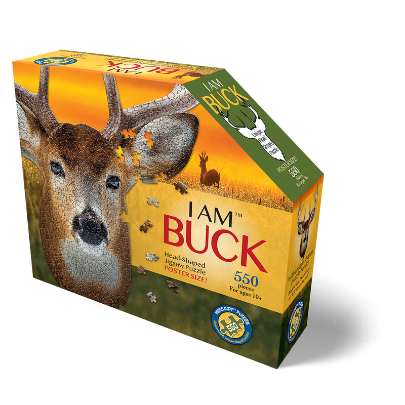 Madd Capp Puzzles – I Am Buck Jigsaw Puzzle | 550 Pieces – front of packaging