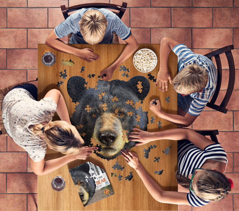 Madd Capp Puzzles – I Am Bear Jigsaw Puzzle | 300 Pieces – lifestyle view