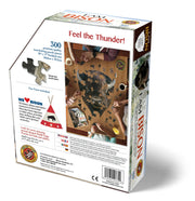 Madd Capp Puzzles – I Am Bison Jigsaw Puzzle | 300 Pieces – back of packaging