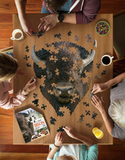 Madd Capp Puzzles – I Am Bison Jigsaw Puzzle | 300 Pieces – lifestyle view