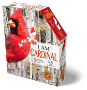 Madd Capp Puzzles – I Am Cardinal Jigsaw Puzzle | 300 Pieces – front of packaging