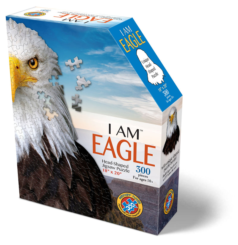 Madd Capp Puzzles – I Am Eagle Jigsaw Puzzle | 300 Pieces – front of packaging