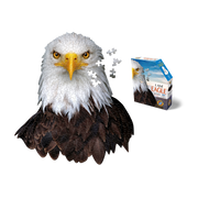 Madd Capp Puzzles – I Am Eagle Jigsaw Puzzle | 300 Pieces – puzzle and packaging