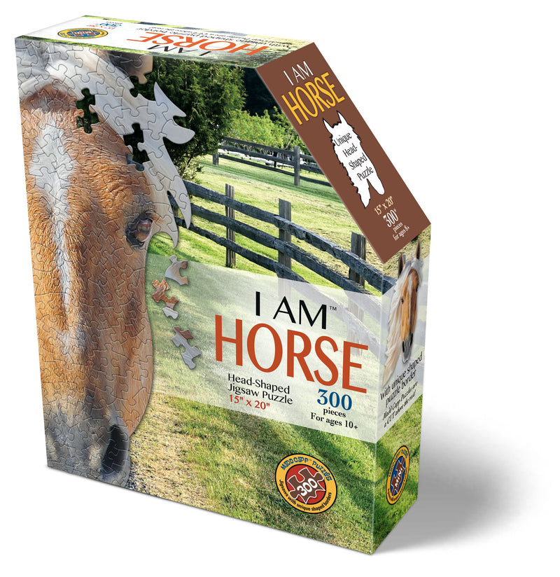 Madd Capp Puzzles – I Am Horse Jigsaw Puzzle | 300 Pieces – front of packaging