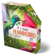 Madd Capp Puzzles – I Am Hummingbird Jigsaw Puzzle | 300 Pieces – front of packaging