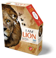 Madd Capp Puzzles – I Am Lion Jigsaw Puzzle | 300 Pieces – front of packaging