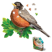 Madd Capp Puzzles – I Am Robin Jigsaw Puzzle | 300 Pieces – puzzle and packaging