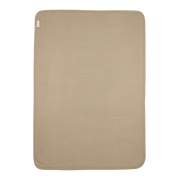 Meyco Baby Pure Flannel Baby Blankets – Taupe – additional product detail or lifestyle view