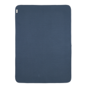 Meyco Baby Pure Flannel Baby Blankets – Indigo – additional product detail or lifestyle view