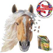 Madd Capp Puzzles – I Am Horse Jigsaw Puzzle | 550 Pieces – puzzle and packaging