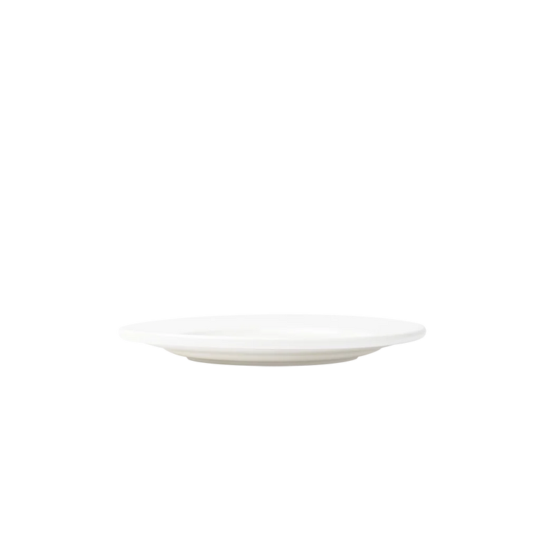 Browne - Foundation Wide Rim Plate - Round - 6.5 in / 16.4 cm - Porcelain