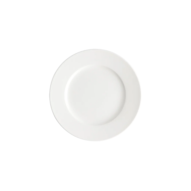 Browne - Foundation Wide Rim Plate - Round - 6.5 in / 16.4 cm - Porcelain