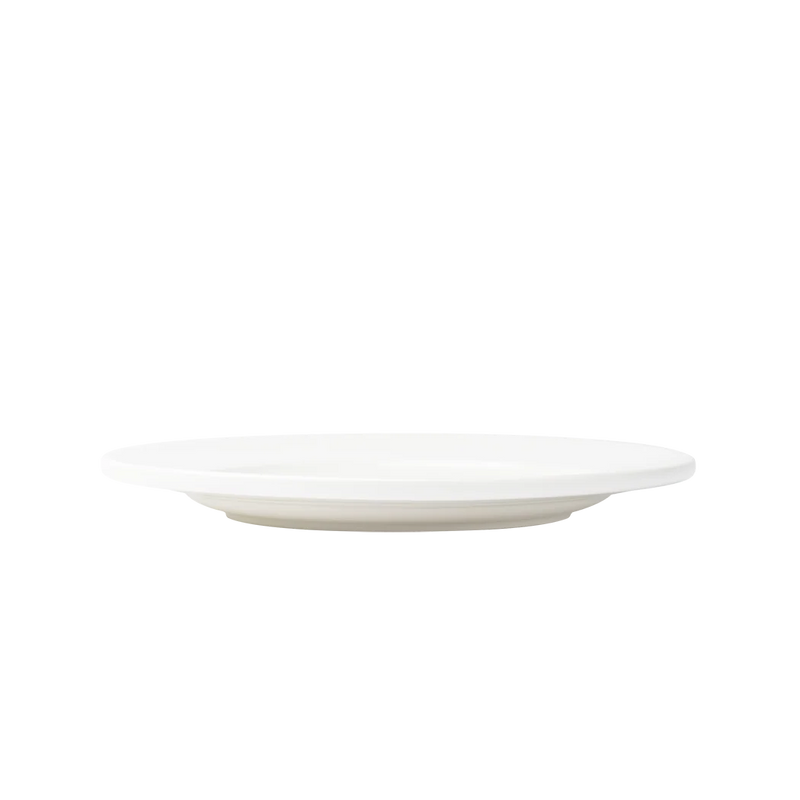 Browne - Foundation Wide Rim Plate - Round - 9 in / 22.7 cm - Porcelain