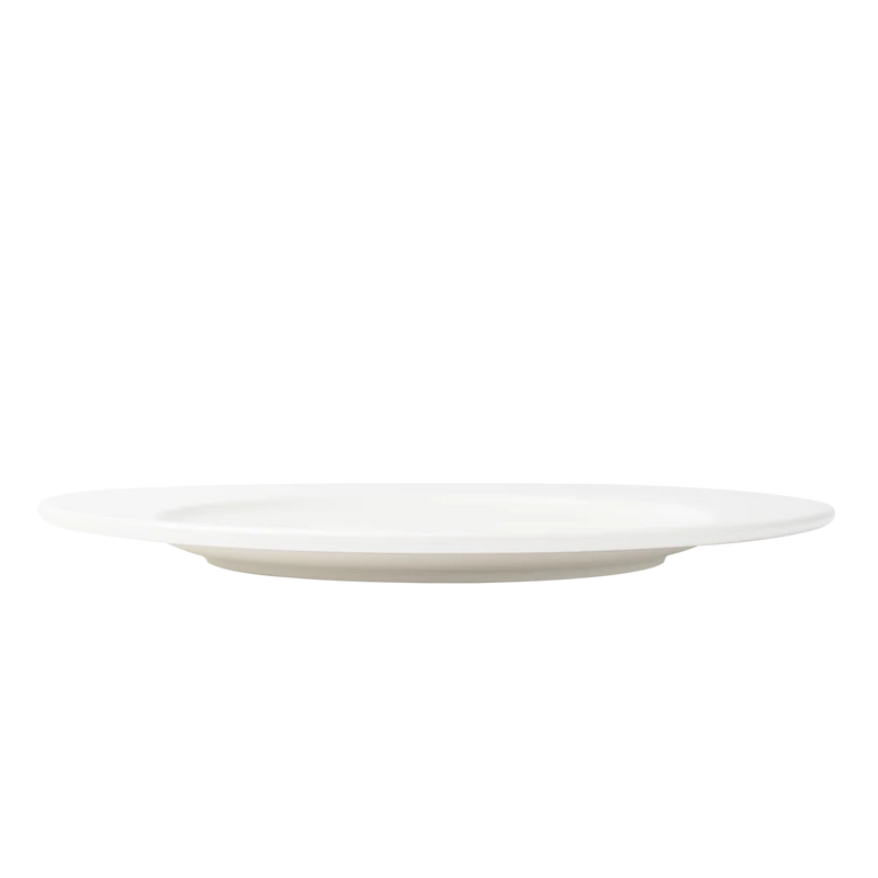 Browne - Foundation Wide Rim Plate - Round - 10.75 in / 27.1 cm - Porcelain