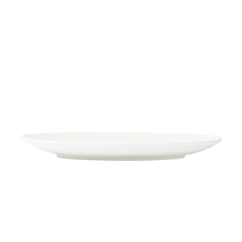 Browne - Foundation Coupe Plate Oval - 10 × 7.25 in / 25.3 × 18.4 cm - Porcelain