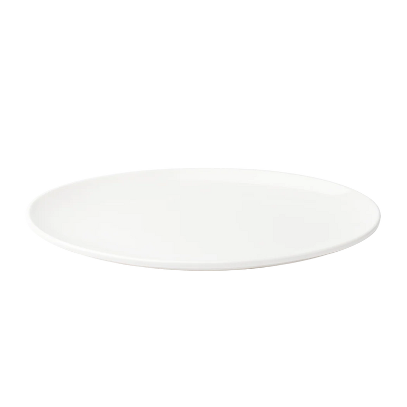 Browne - Foundation Coupe Plate Oval - 10 × 7.25 in / 25.3 × 18.4 cm - Porcelain