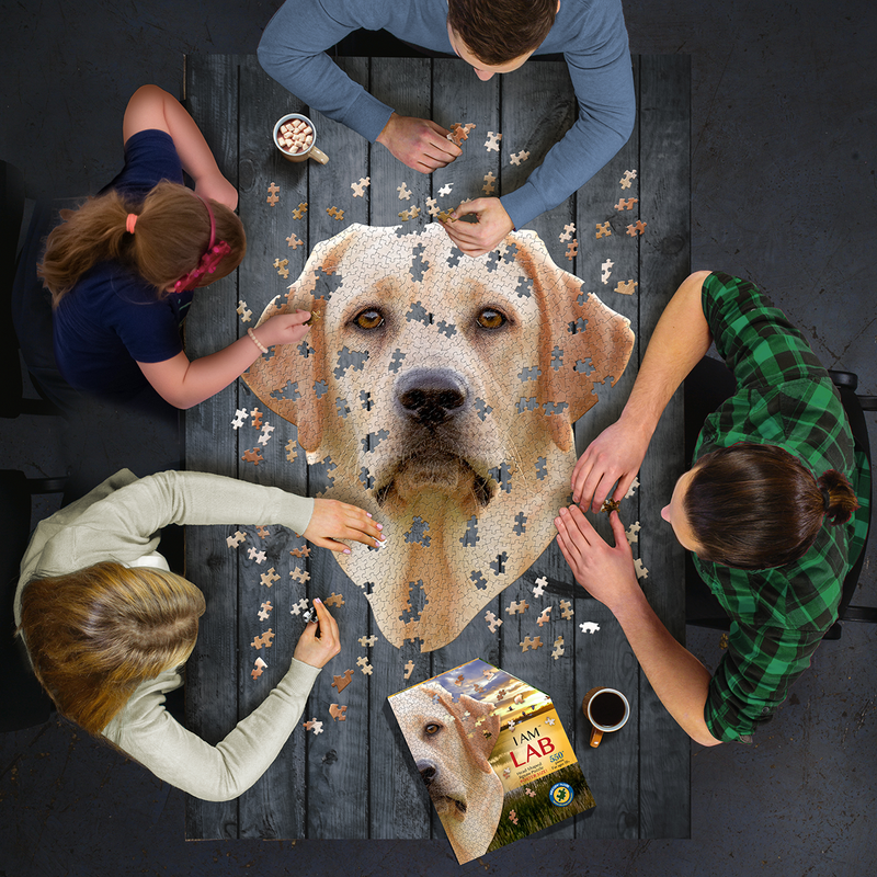 Madd Capp Puzzles – I Am Lab Jigsaw Puzzle | 550 Pieces – lifestyle view