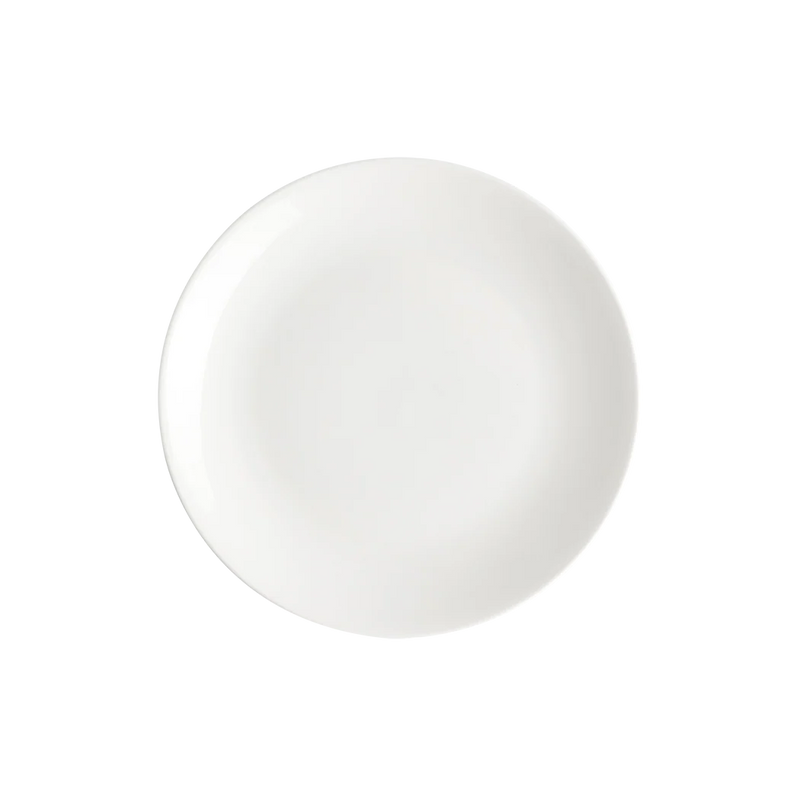 Browne - Foundation Coupe Plate Round - 8 in / 20.3 cm - Porcelain