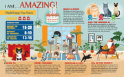Madd Capp Puzzles – I Am Cat Jigsaw Puzzle | 550 Pieces – educational Fun Facts insert