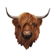 Madd Capp Puzzles – I Am Highland Cow Jigsaw Puzzle | 550 Pieces – completed puzzle