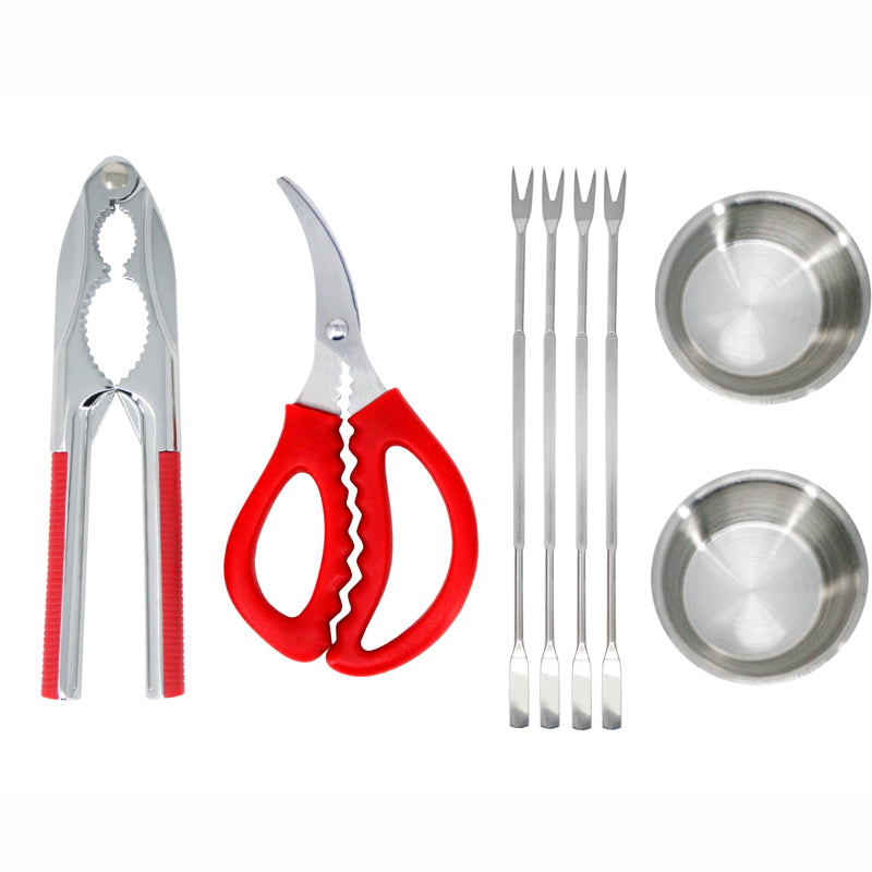 Natural Living - Ensemble de 8 outils pour la pêche aux coquillages 