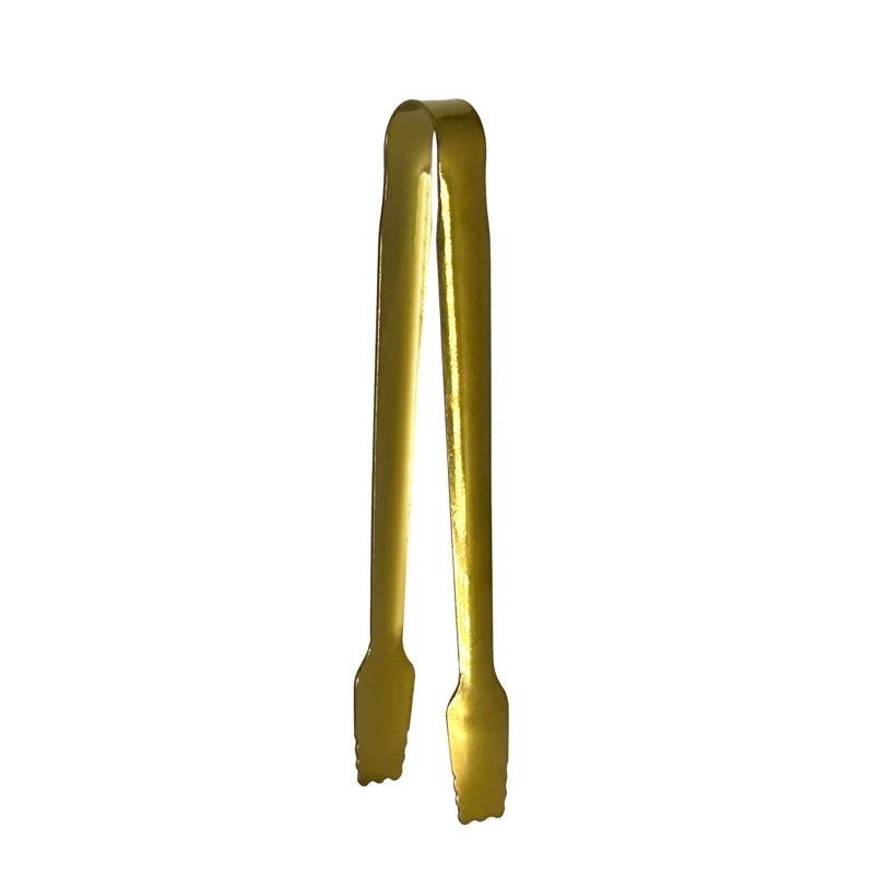 Natural Living - Small Serving Tongs - Gold (24-Pack) — individual gold tong detail from the 24-pack.