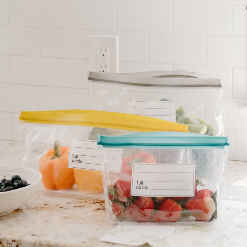 Full Circle - Sac de rangement réutilisable ZIPTUCK™ pour tiges