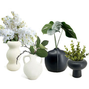 Natural Living - Grecian Vase - Soft White — vase collection styling; other pieces sold separately.