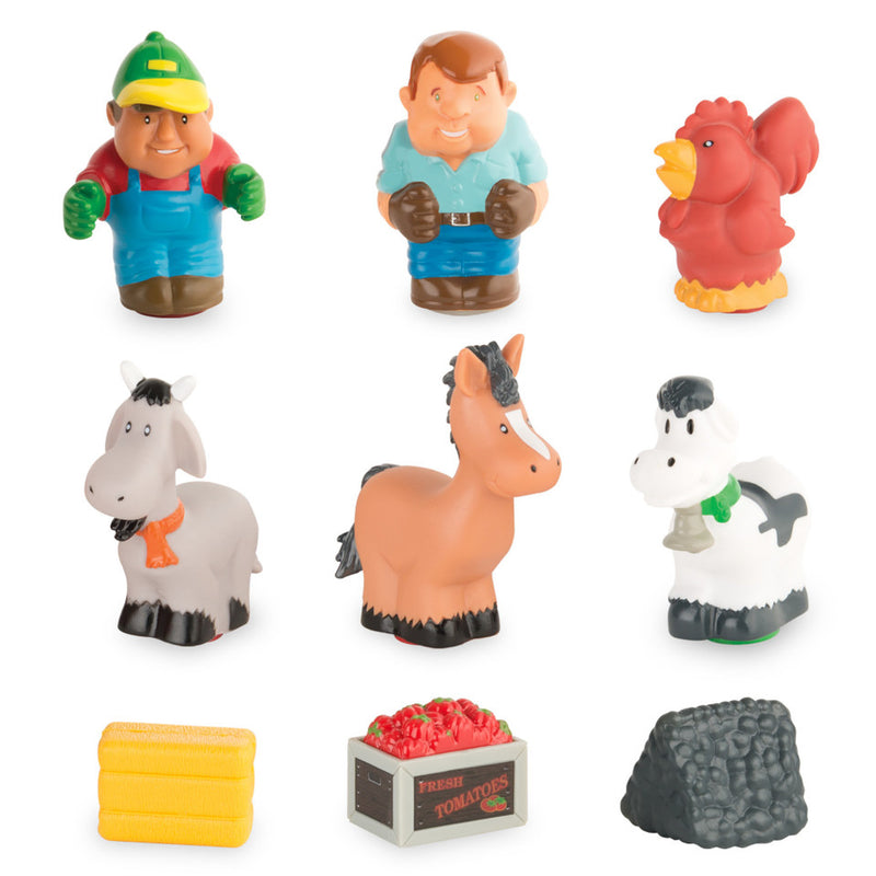 John Deere - First Farming Fun on the Farm Playset (Set of 20)