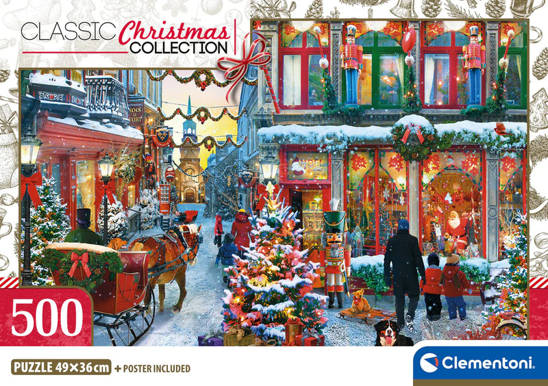 Clementoni - 500-Piece Puzzle - Joy Of Christmas