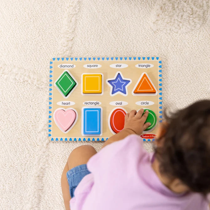 Melissa & Doug - Press & Pop Chunky Puzzle