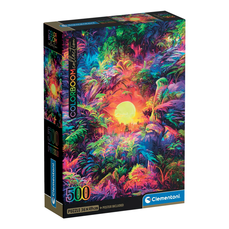 PZ500: COLORBOOM: PSYCHEDELIC JUNGLE SUNRISE