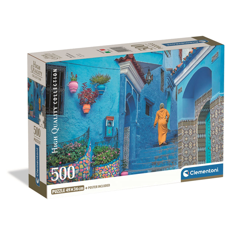 PZ500: BLUE STREET OF CHEFCHAOUEN