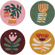Danica Studio - Venus Beaded Coasters Set of 4