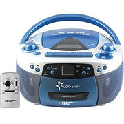 HamiltonBuhl AudioStar boombox with cassette and CD to MP3 converter – view 2