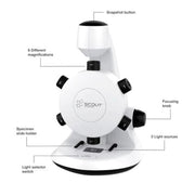 HamiltonBuhl Scout digital USB microscope with 6-lens turret