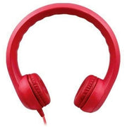 HamiltonBuhl Flex-Phones Foam Headphones in Red