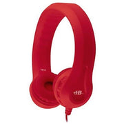 HamiltonBuhl Flex-Phones Foam Headphones in Red