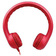 HamiltonBuhl Flex-Phones Foam Headphones in Red