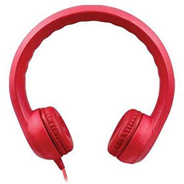 HamiltonBuhl Flex-Phones Foam Headphones in Red