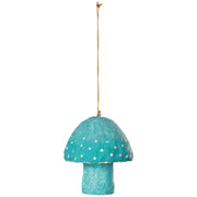 Mushroom Gems Mache Christmas Tree Ornament — possible assortment styles; one random ornament included