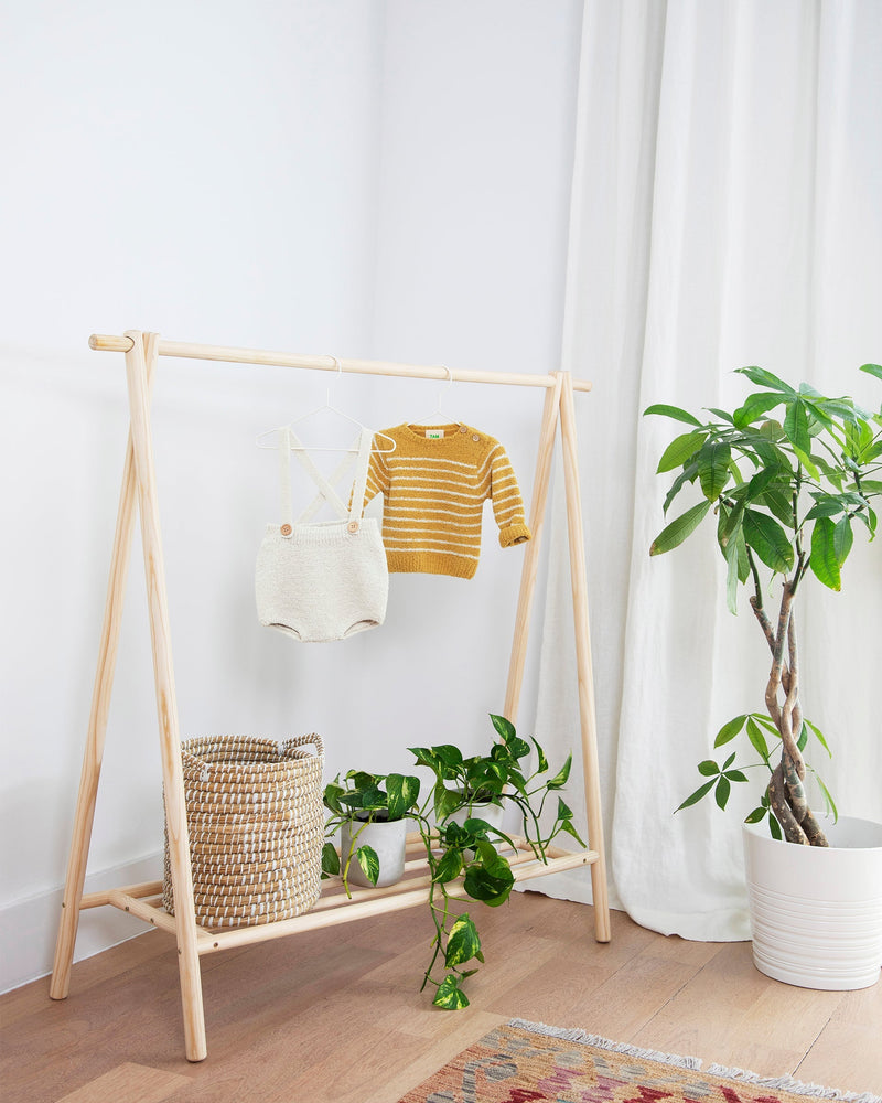 7AM Enfant - Long Sleeve Top Striped - Fuzzy