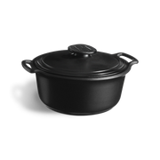 Emile Henry Sublime+ Round Casserole 4L Ardoise