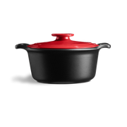 Emile Henry Sublime+ Round Casserole 4L Grand Cru