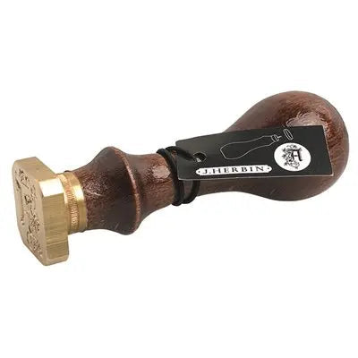 Jacques Herbin Symbol Wax Seal – varnished wooden handle