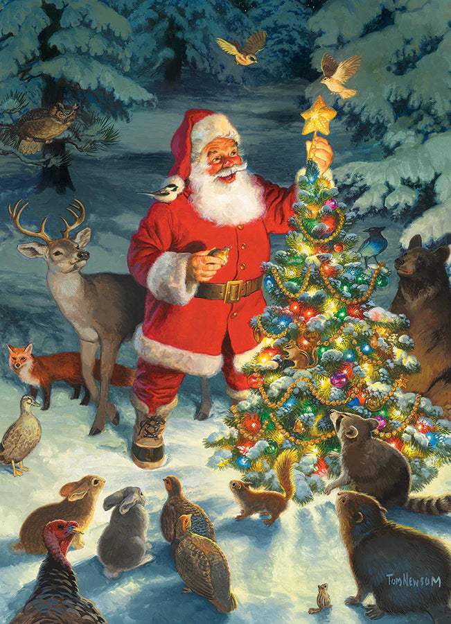 Cobble Hill - Puzzle 1000 pièces - L'arbre du Père Noël
